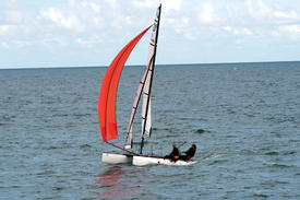 Apprentissage du catamaran ou dériveur en Finistère Sud à Nevez