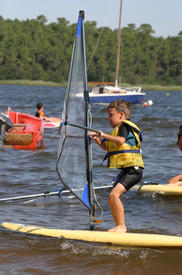 Apprenez à naviguer en planche à voile en Gironde (1 cours)