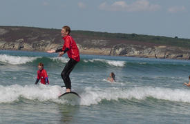 Stage surf en presqu'ile de Crozon