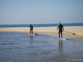 Initiation et remise en forme en Stand Up Paddle à Vieux Boucau