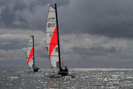 Cours découverte sur Catamaran en Morbihan