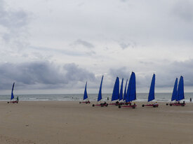 2 séances en char à voile à Vendays-Montalivet en Gironde