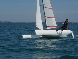 Ecole de catamaran Vendée - Vogue avec Louise