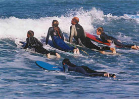 Initiation au surf sur les spots de Biarritz