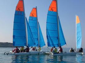 Stage catamaran à Trébeurden avec l'école de voile de Trébeurden