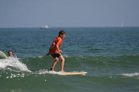 Semaine surf avec Onaka à Hendaye