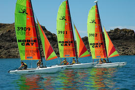 Initiation au catamaran en Ile et Vilaine à Saint Lunaire