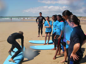 2 sessions de surf plage des Conches à Longeville sur Mer