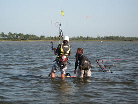 Week-end Kitesurf en Gironde (2 séances) avec Kite Zone School