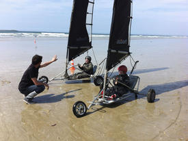 Stage sensation char à voile à Saint Pierre Quiberon