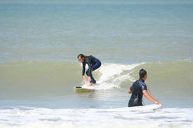 Session découverte du surf avec Koa Surf School à La Tranche sur mer