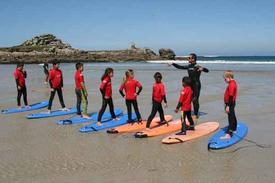 Découvrir le surf dans le Nord Finistère avec Sweet Spot