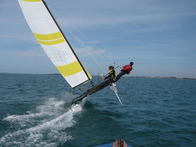 3 cours particuliers catamaran ou dériveur double à Saint Lunaire, Ile et Vilaine 35