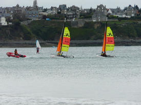 Cours particulier sur catamaran à Saint-Cast-le-Guildo