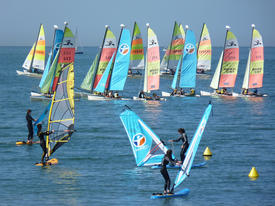 Initiation à la planche à voile à Pornichet