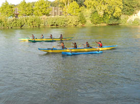 Pirogue and Surf Bayonne balade en pirogue