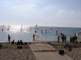 Stage planche à voile en cours particuliers près du Golfe du Morbihan