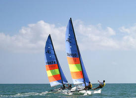 Stage de voile sur catamaran à Saint Jean de Monts en Vendée