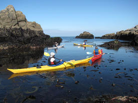 Bivouac ou stages kayak de mer une meilleure connaissance des côtes