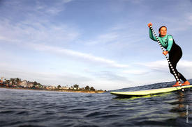 Initiation au Stand Up Paddle balade ou surf avec Octopus en Vendée