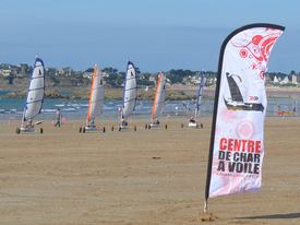 Stage char à voile à Saint-Malo