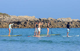 Balade ou surf en stand up paddle à La Torche - Finistère