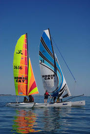 Yacht Club de Carnac école de voile et de planche à voile Morbihan Bretagne